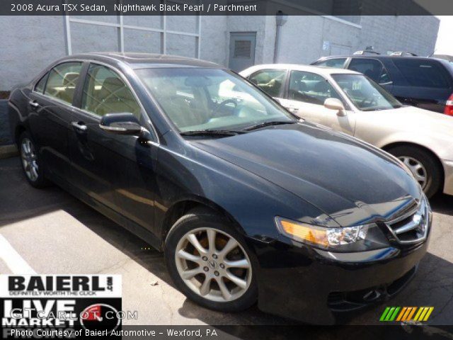 2008 Acura TSX Sedan in Nighthawk Black Pearl