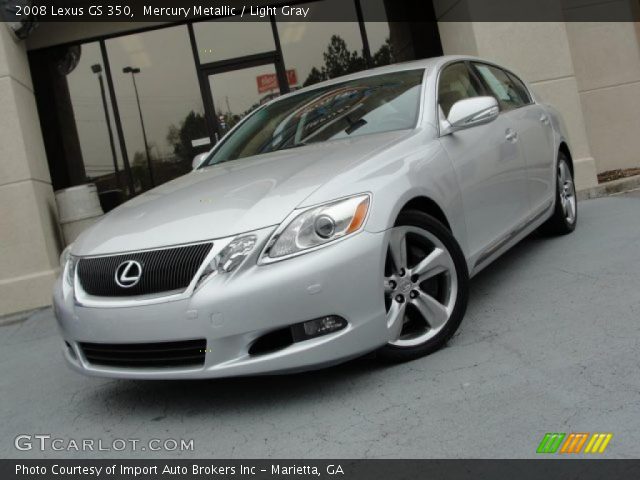 2008 Lexus GS 350 in Mercury Metallic
