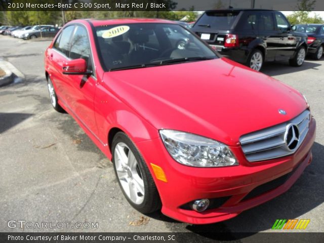 2010 Mercedes-Benz C 300 Sport in Mars Red