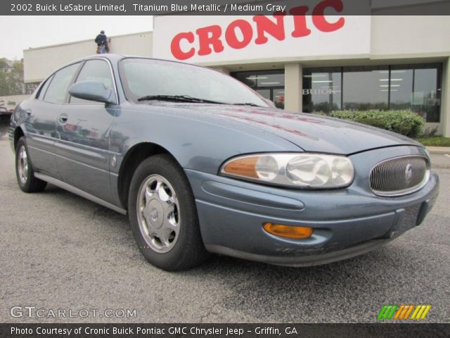 2002 Buick LeSabre Limited in Titanium Blue Metallic
