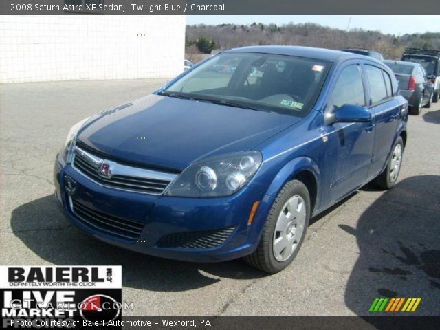 2008 Saturn Astra XE Sedan in Twilight Blue