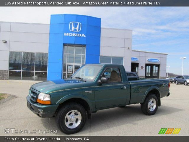 1999 Ford Ranger Sport Extended Cab 4x4 in Amazon Green Metallic