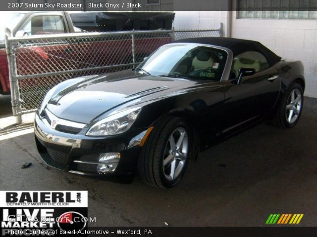 2007 Saturn Sky Roadster in Black Onyx