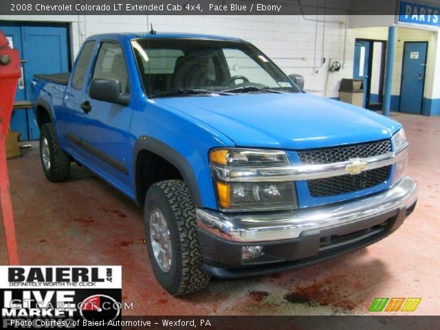 2008 Chevrolet Colorado LT Extended Cab 4x4 in Pace Blue
