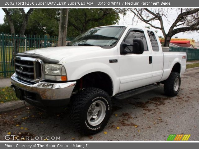 2003 Ford F250 Super Duty Lariat SuperCab 4x4 in Oxford White