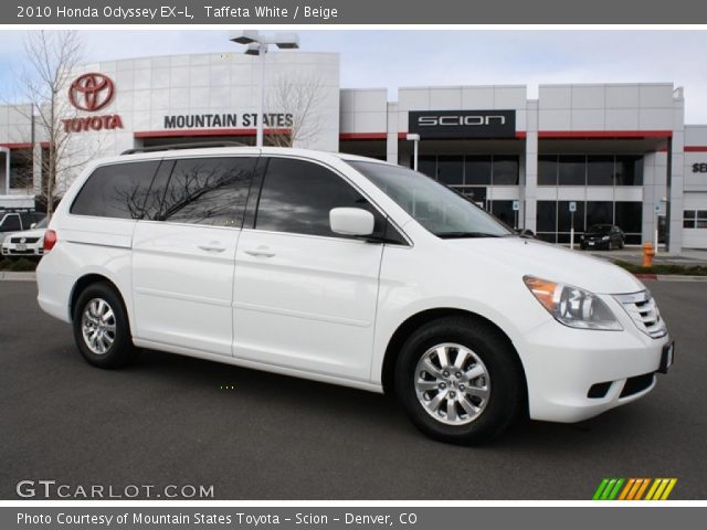 2010 Honda Odyssey EX-L in Taffeta White