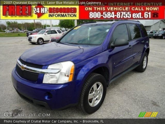 2007 Chevrolet Equinox LS in Laser Blue Metallic