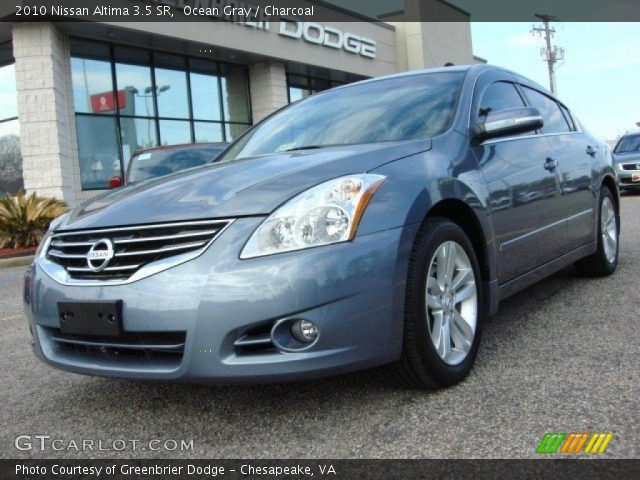 2010 Nissan Altima 3.5 SR in Ocean Gray