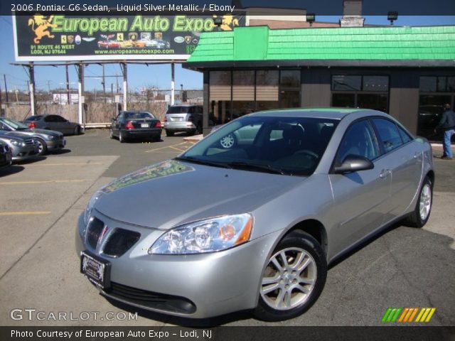 2006 Pontiac G6 Sedan in Liquid Silver Metallic