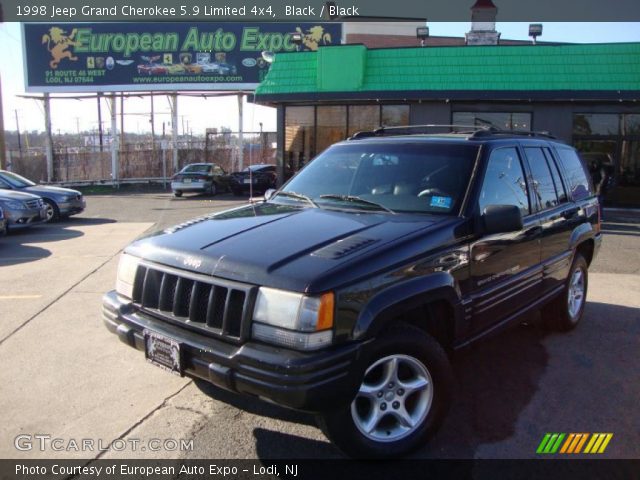 1998 Jeep Grand Cherokee 5.9 Limited 4x4 in Black