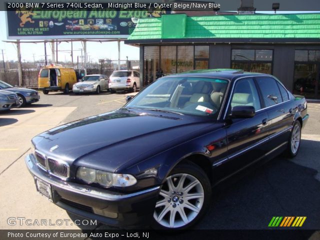 2000 BMW 7 Series 740iL Sedan in Midnight Blue