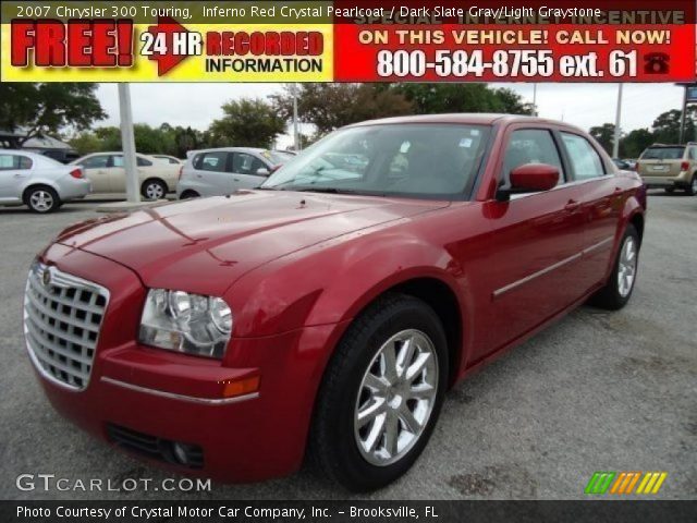 2007 Chrysler 300 Touring in Inferno Red Crystal Pearlcoat