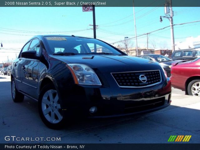 2008 Nissan Sentra 2.0 S in Super Black