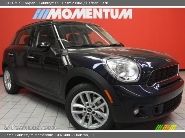 2011 Mini Cooper S Countryman in Cosmic Blue