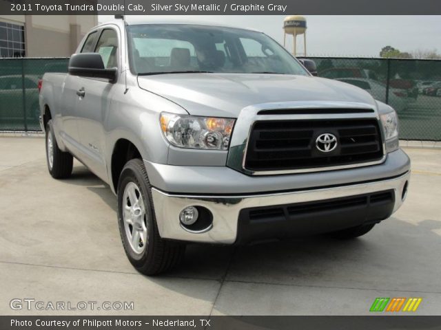 2011 Toyota Tundra Double Cab in Silver Sky Metallic