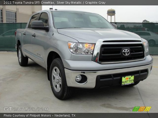 2011 Toyota Tundra SR5 CrewMax in Silver Sky Metallic