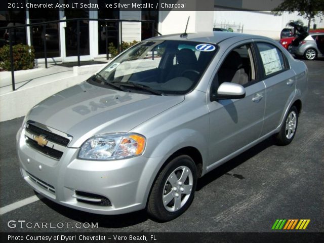 2011 Chevrolet Aveo LT Sedan in Ice Silver Metallic