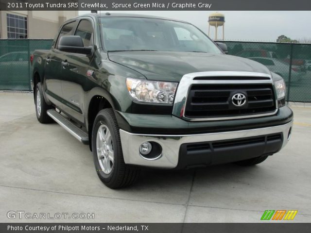 2011 Toyota Tundra SR5 CrewMax in Spruce Green Mica