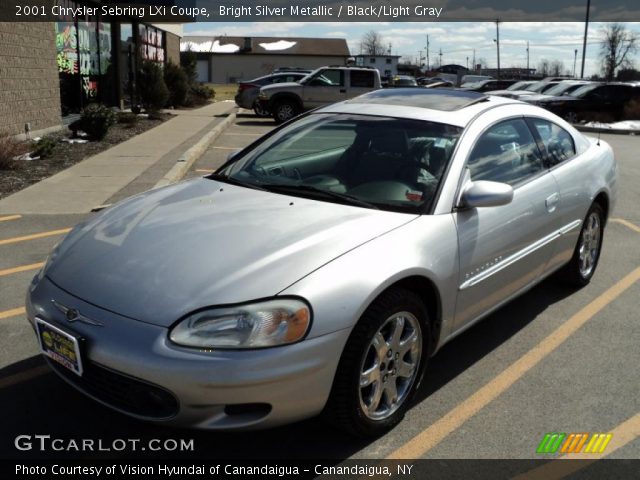 2001 Chrysler Sebring LXi Coupe in Bright Silver Metallic