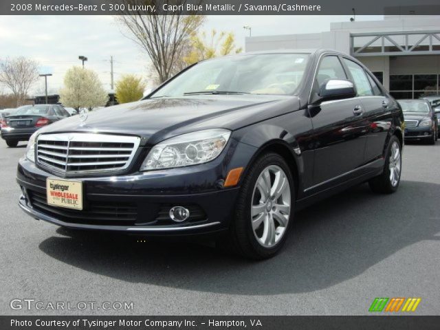 2008 Mercedes-Benz C 300 Luxury in Capri Blue Metallic