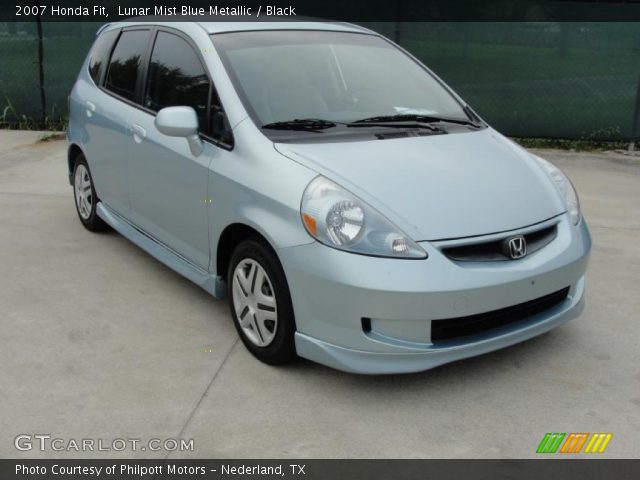 2007 Honda Fit  in Lunar Mist Blue Metallic