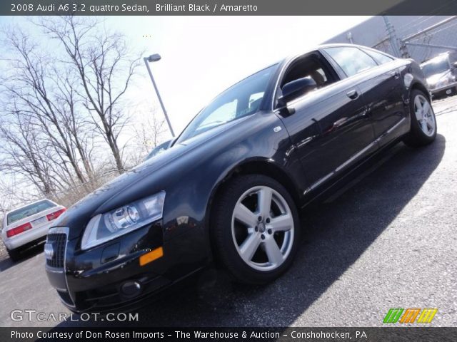 2008 Audi A6 3.2 quattro Sedan in Brilliant Black