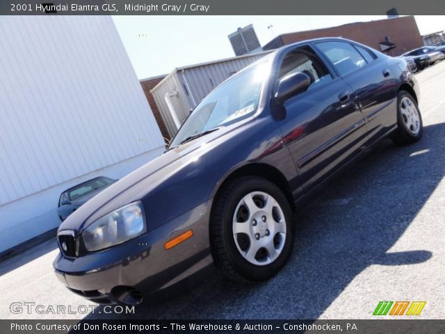 2001 Hyundai Elantra GLS in Midnight Gray
