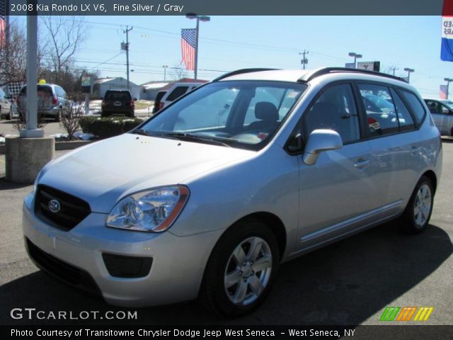 2008 Kia Rondo LX V6 in Fine Silver