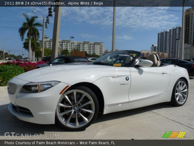 2011 BMW Z4 sDrive35i Roadster in Alpine White