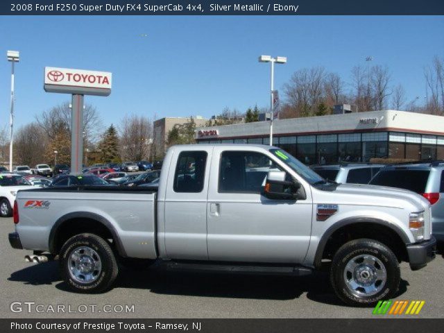 2008 Ford F250 Super Duty FX4 SuperCab 4x4 in Silver Metallic