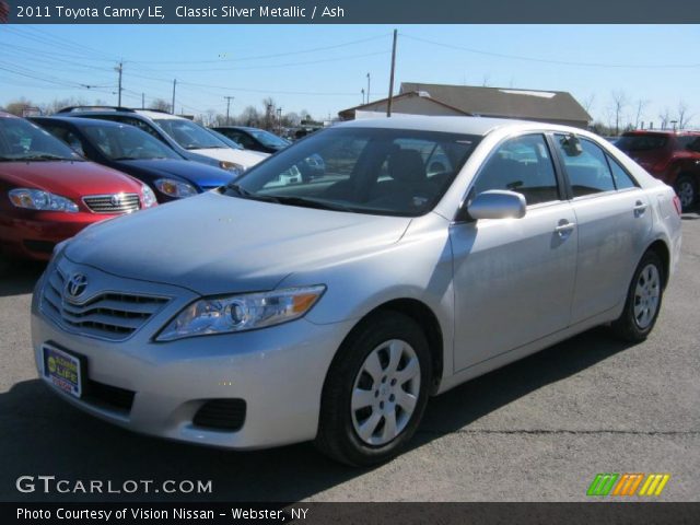 2011 Toyota Camry LE in Classic Silver Metallic