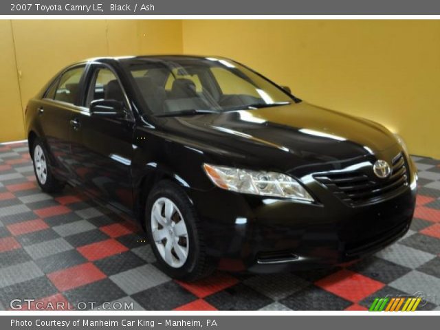 2007 Toyota Camry LE in Black