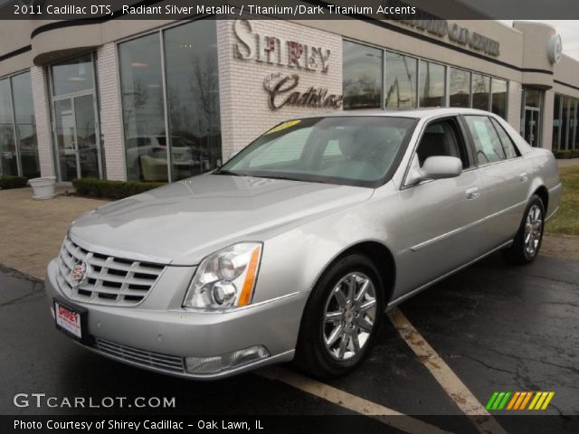 2011 Cadillac DTS  in Radiant Silver Metallic