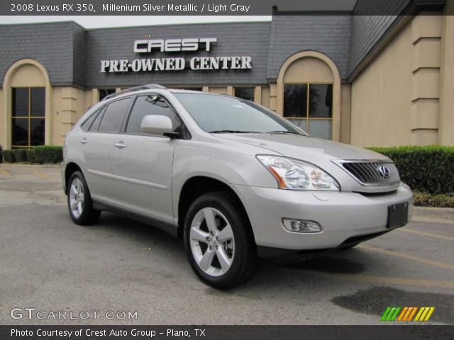 2008 Lexus RX 350 in Millenium Silver Metallic