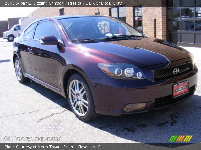 2008 Scion tC  in Sizzling Crimson Red Mica