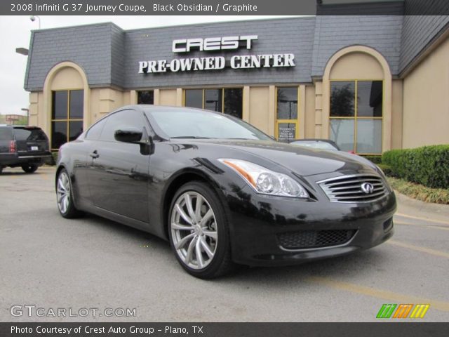 2008 Infiniti G 37 Journey Coupe in Black Obsidian