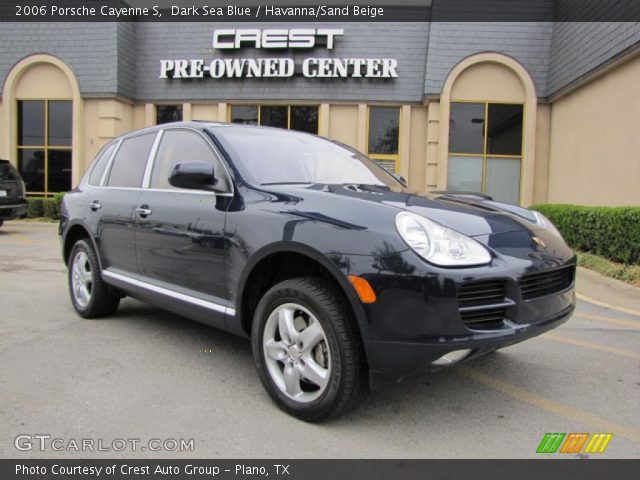 2006 Porsche Cayenne S in Dark Sea Blue