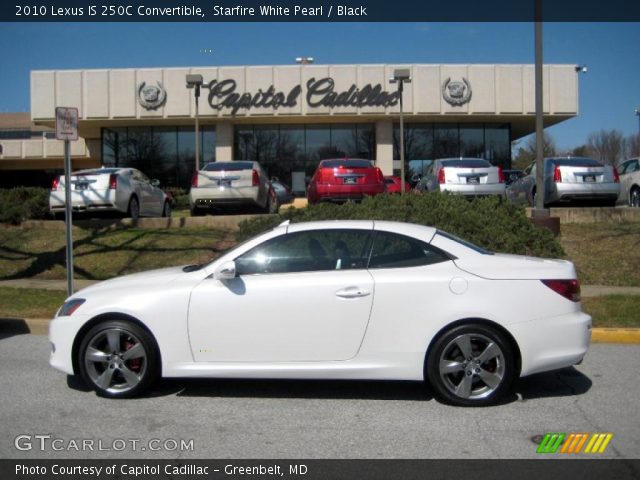 2010 Lexus IS 250C Convertible in Starfire White Pearl
