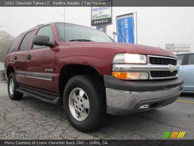 2003 Chevrolet Tahoe LT in Redfire Metallic