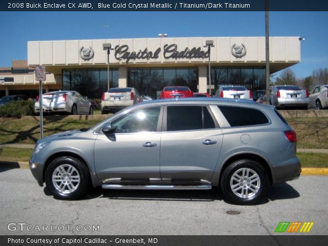 2008 Buick Enclave CX AWD in Blue Gold Crystal Metallic