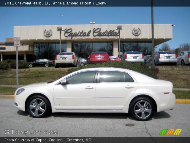 2011 Chevrolet Malibu LT in White Diamond Tricoat
