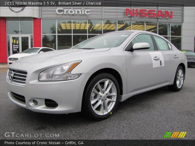 2011 Nissan Maxima 3.5 SV in Brilliant Silver
