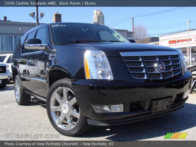 2008 Cadillac Escalade AWD in Black Raven