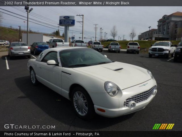 2002 Ford Thunderbird Premium Roadster in Whisper White