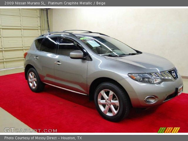 2009 Nissan Murano SL in Platinum Graphite Metallic