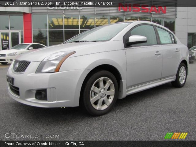 2011 Nissan Sentra 2.0 SR in Brilliant Silver Metallic