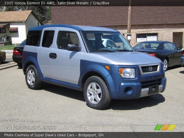 2005 Honda Element EX AWD in Satin Silver Metallic