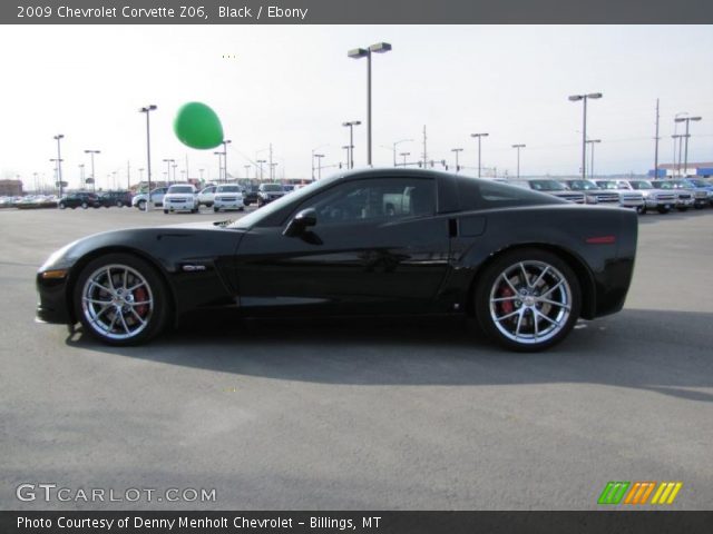 2009 Chevrolet Corvette Z06 in Black