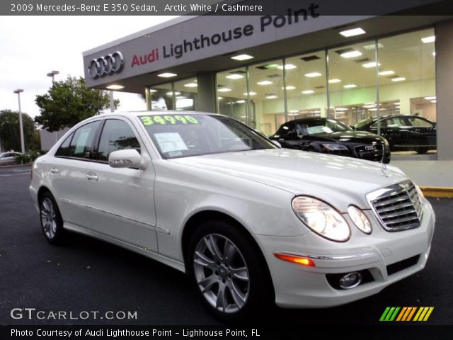 2009 Mercedes-Benz E 350 Sedan in Arctic White