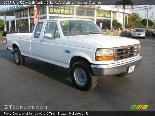1997 Ford F250 XL Extended Cab in Oxford White